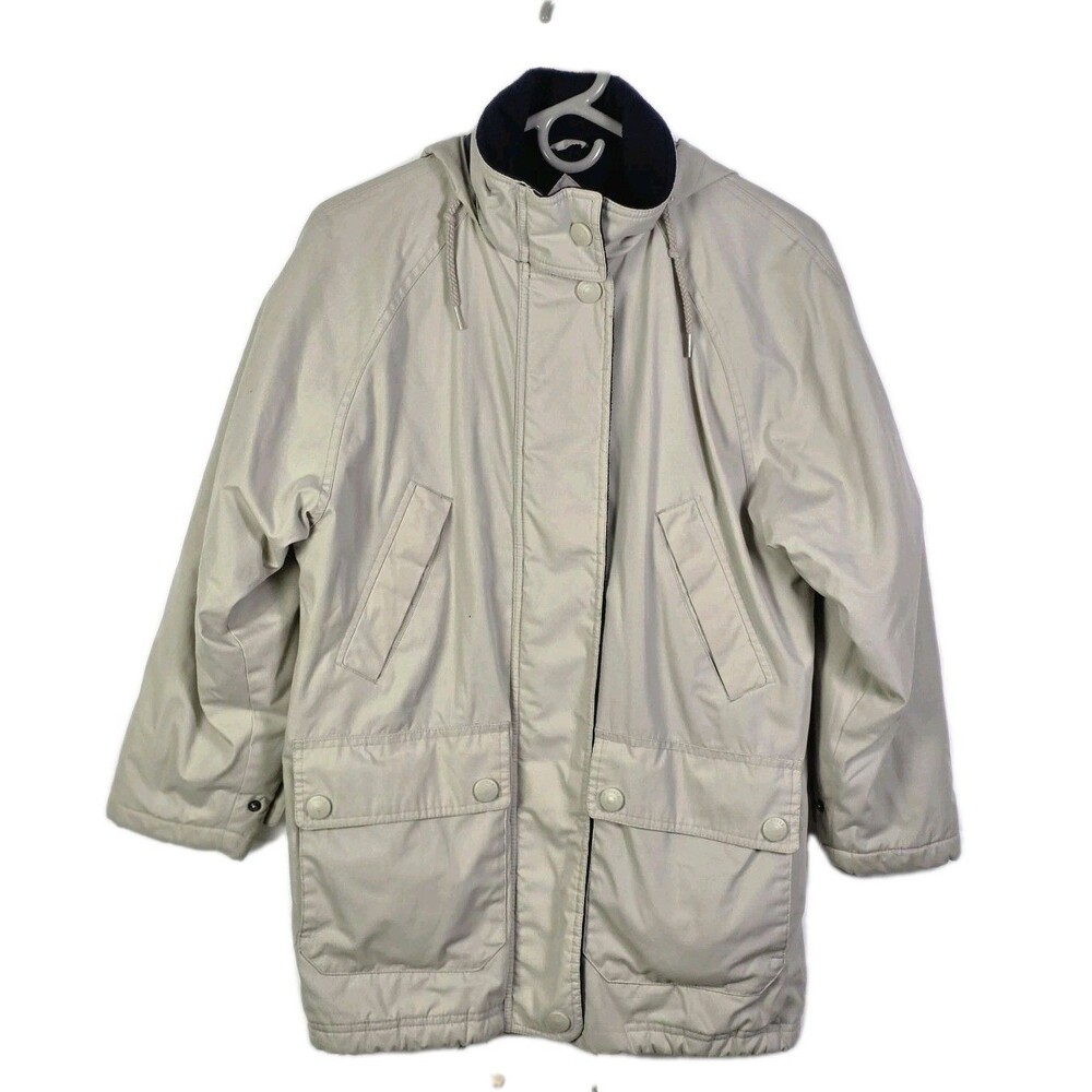 St. Johns Bay‎ Womens Petite XS Beige Jacket